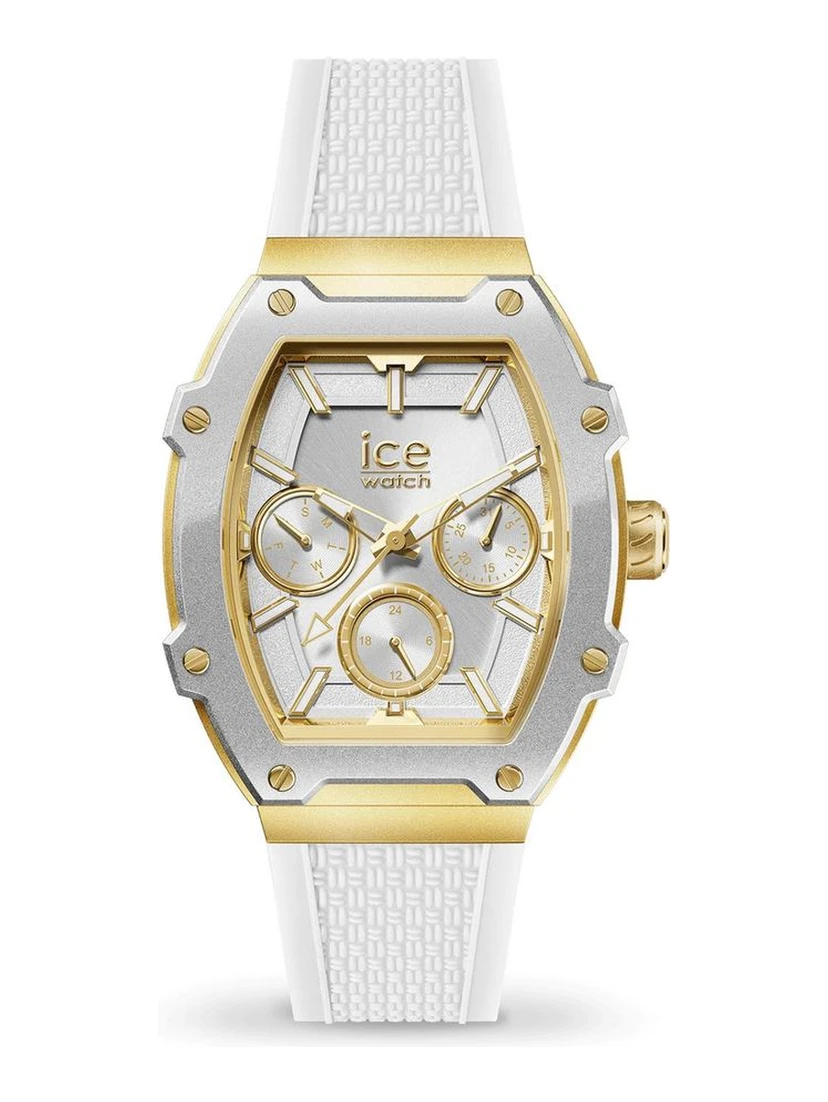 White Synthetic Dress Watch