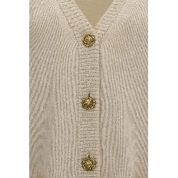 Beige Cotton Cardigan