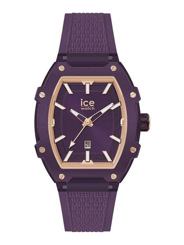 Purple Synthetic Dress Watch