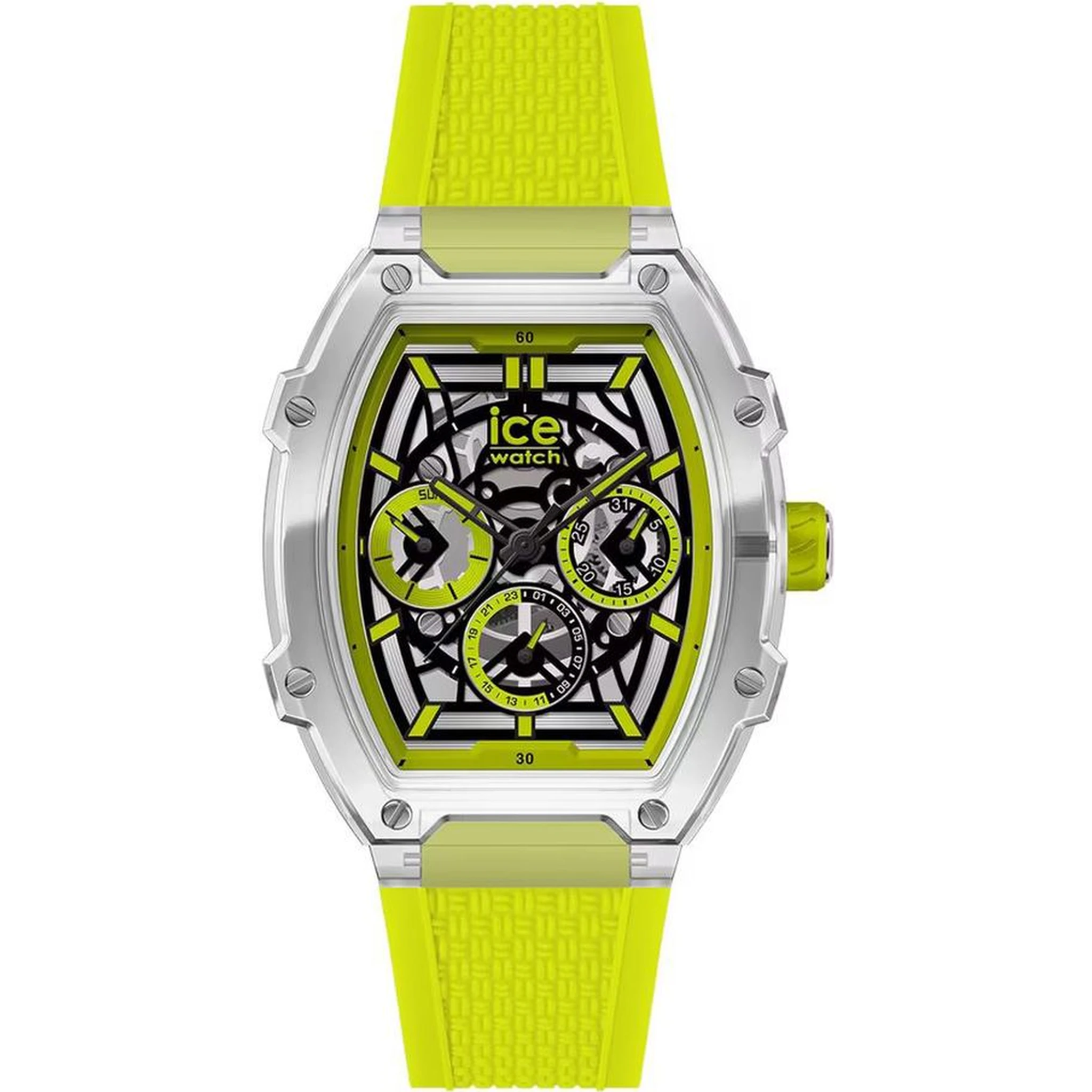 Bicolor Synthetic Sport Watch