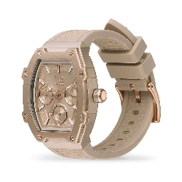 Black Synthetic Dress Watch