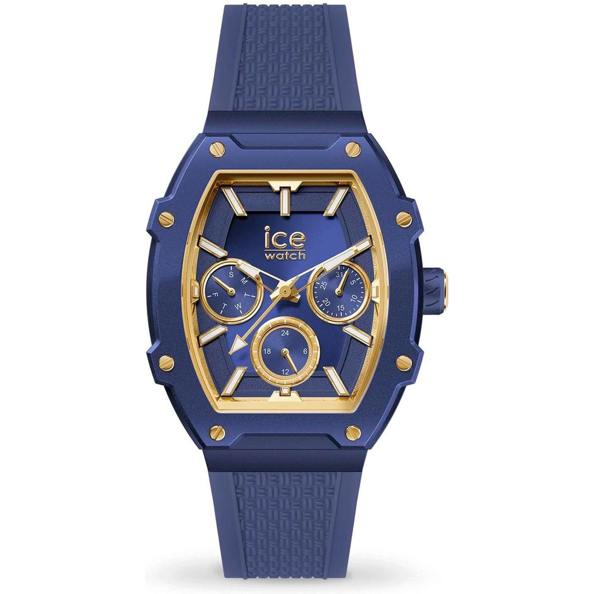 Bicolor Synthetic Dress Watch