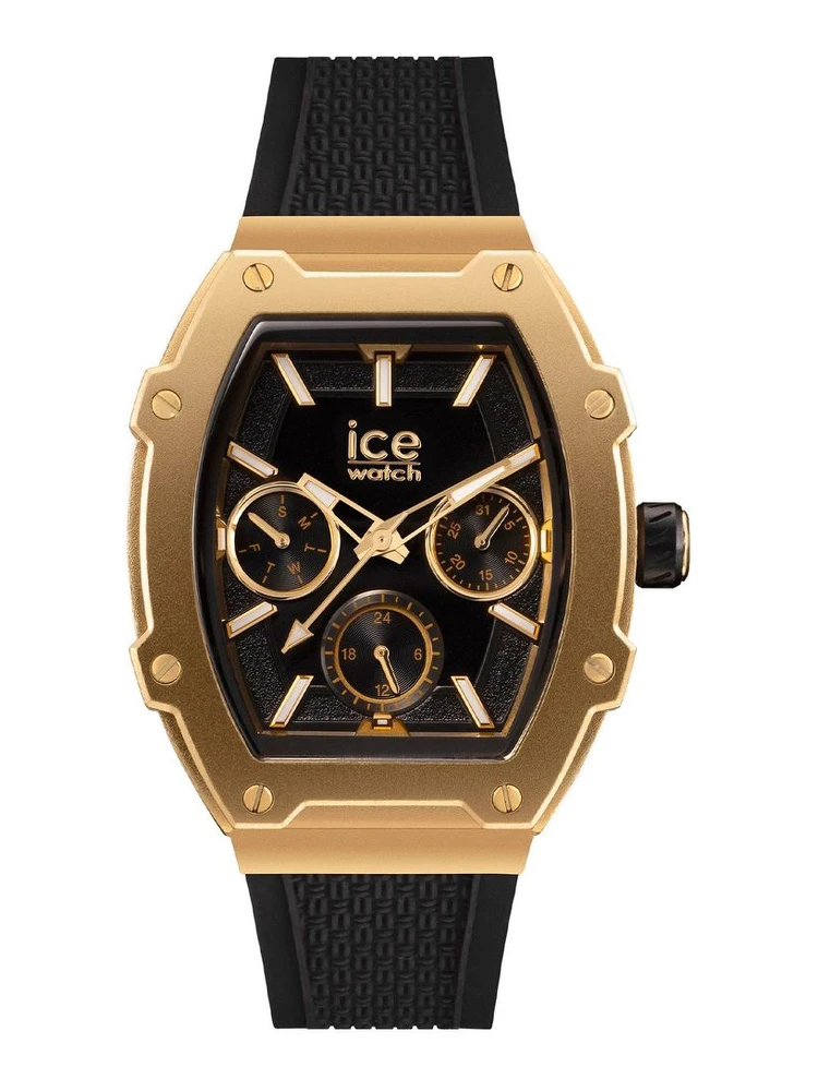 Black Synthetic Bracelet Watch