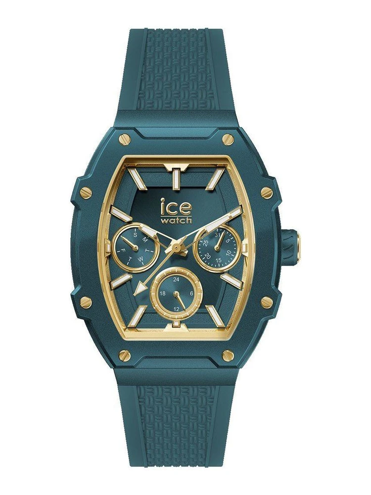 Bicolor Synthetic Sport Watch