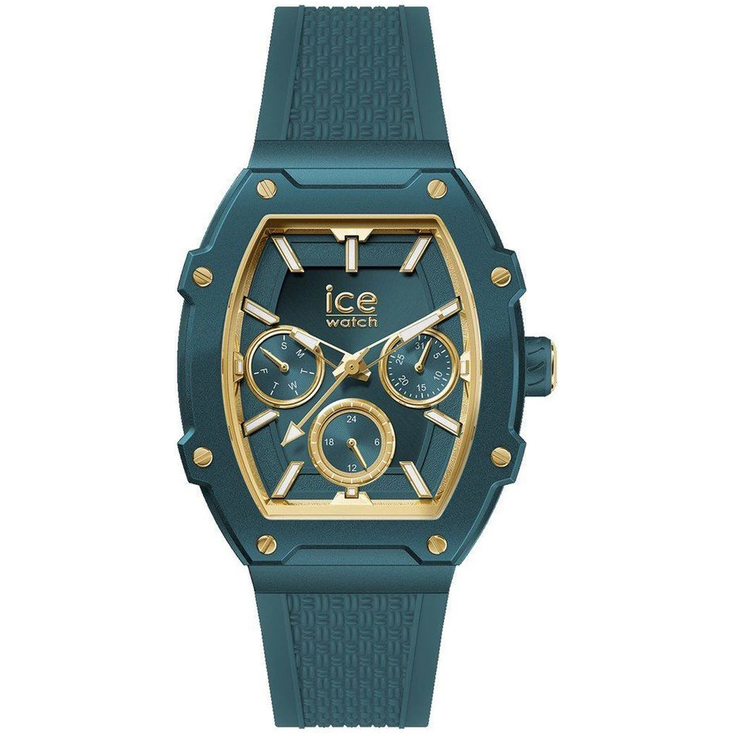Bicolor Synthetic Sport Watch