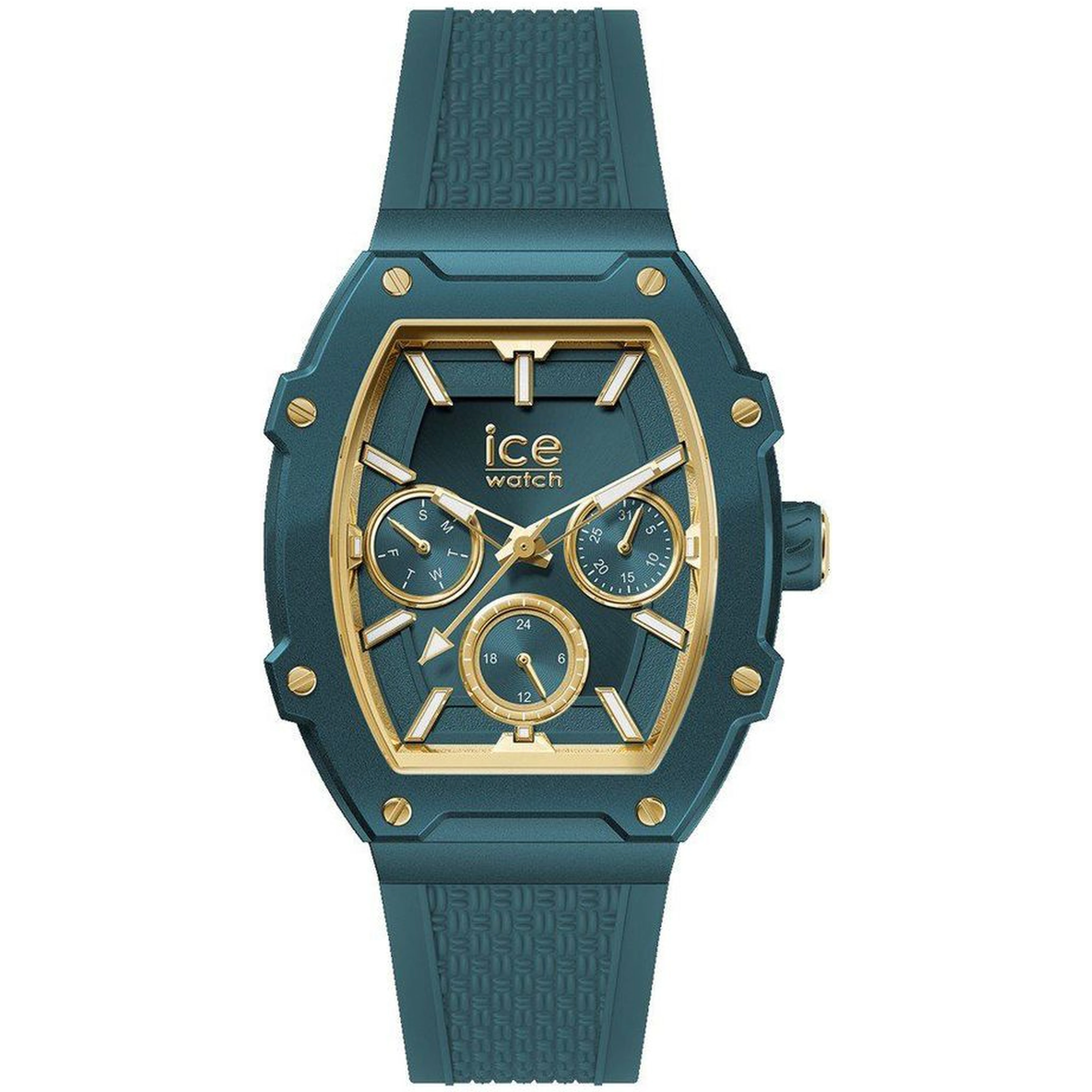 Bicolor Synthetic Sport Watch