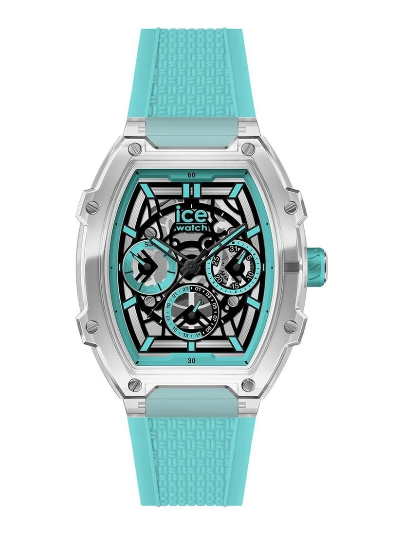 Blue Synthetic Sport Watch