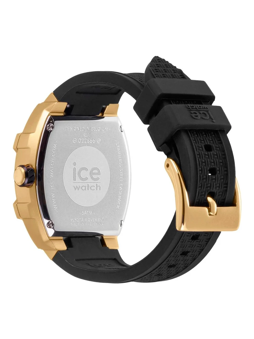 Black Synthetic Bracelet Watch