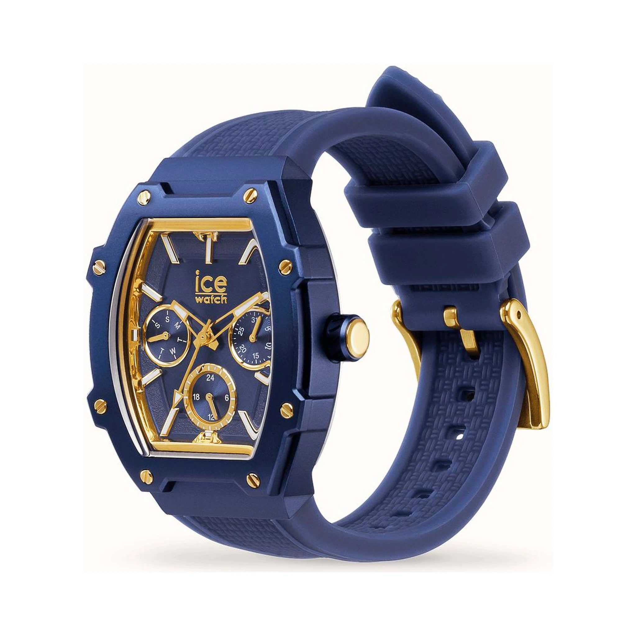 Bicolor Synthetic Dress Watch