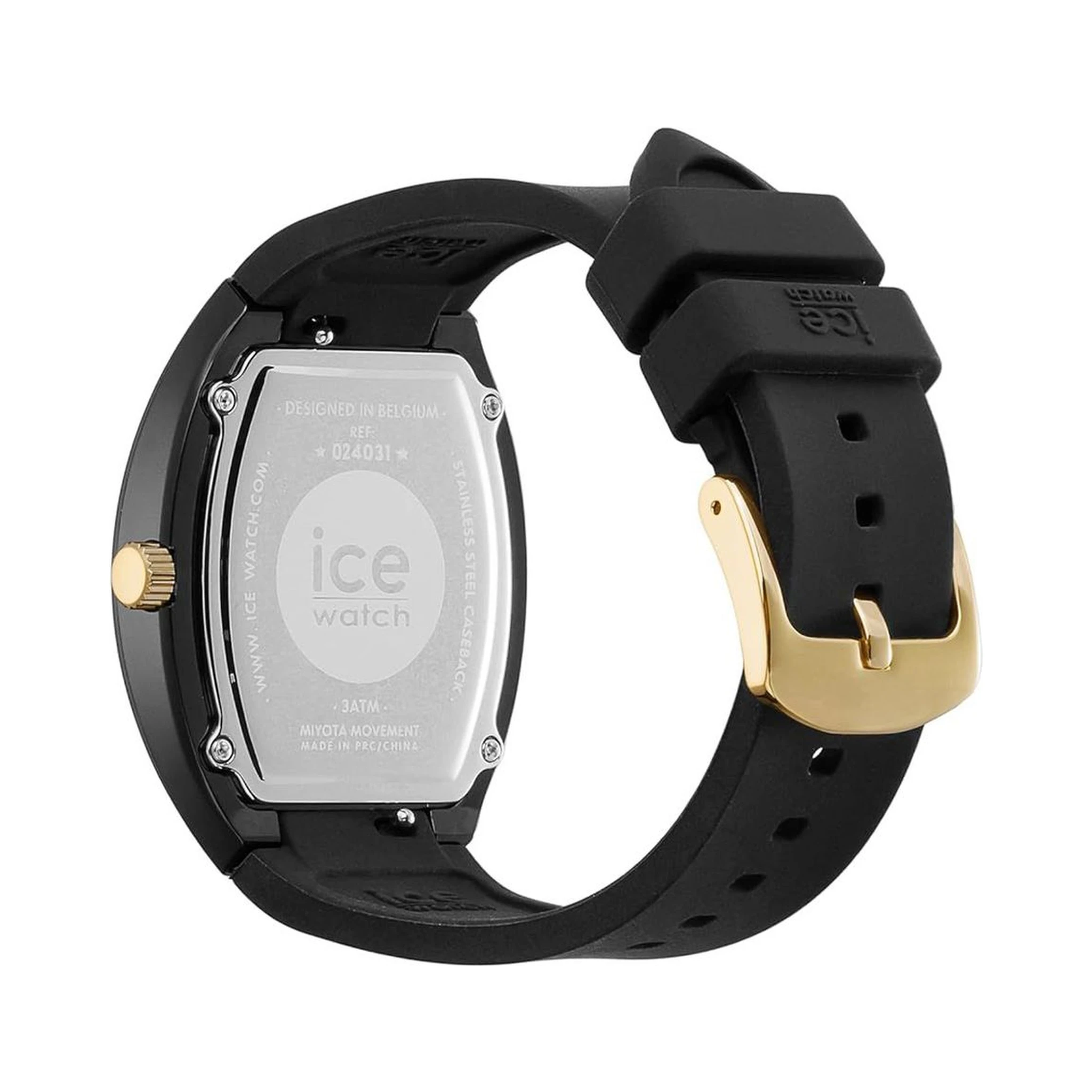 Black Synthetic Dress Watch