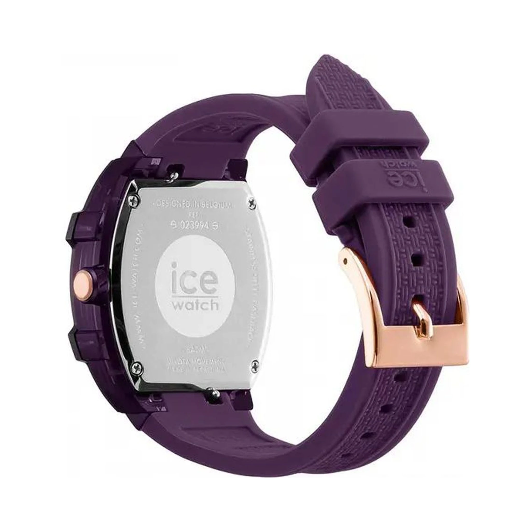 Purple Synthetic Dress Watch
