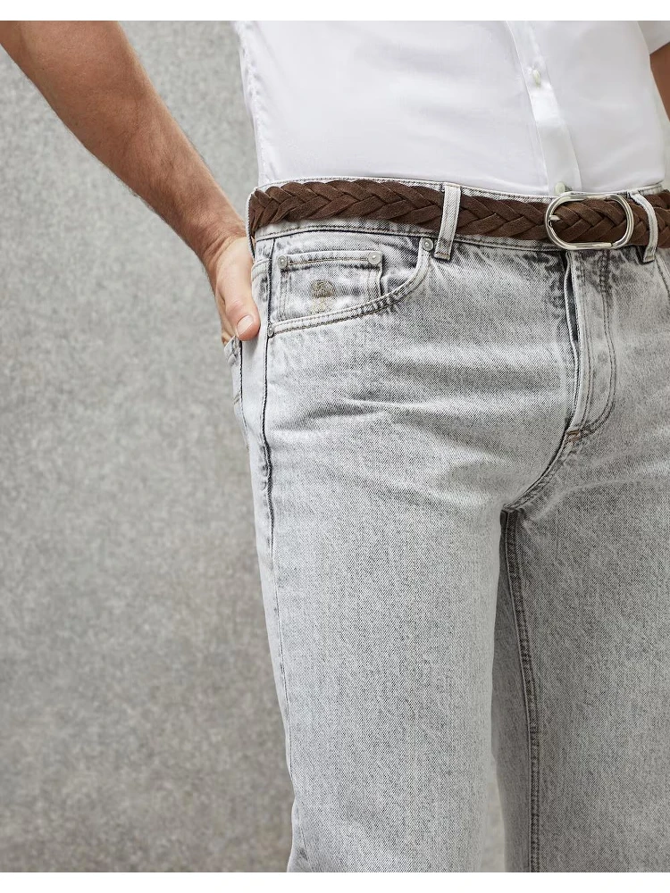 Black Cotton Jeans Denim alternative