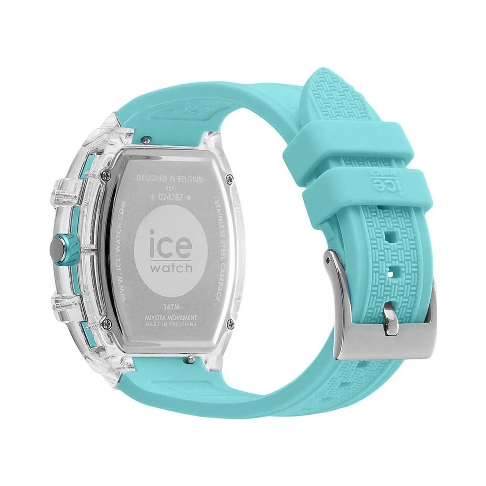 ساعة رياضية زرقاء صناعية