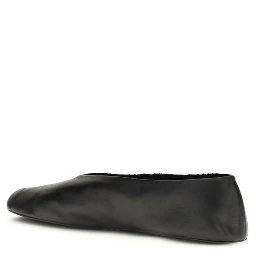 Black Lamb Ovis Aries Aries Ballet Flats