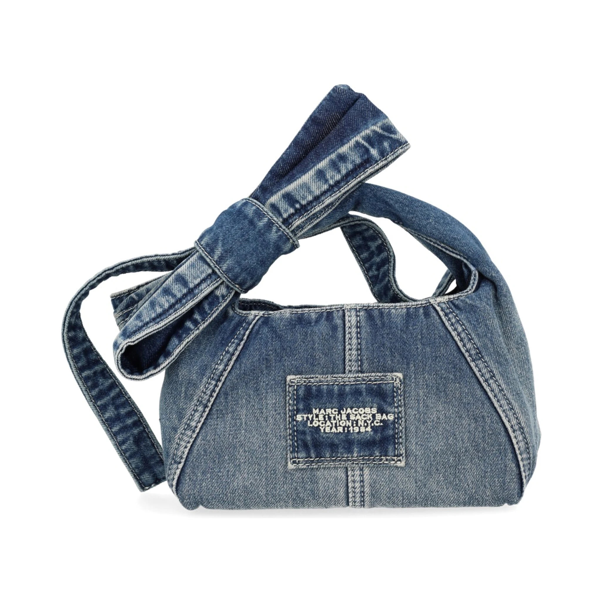 BORSA "THE MINI SACK" IN DENIM