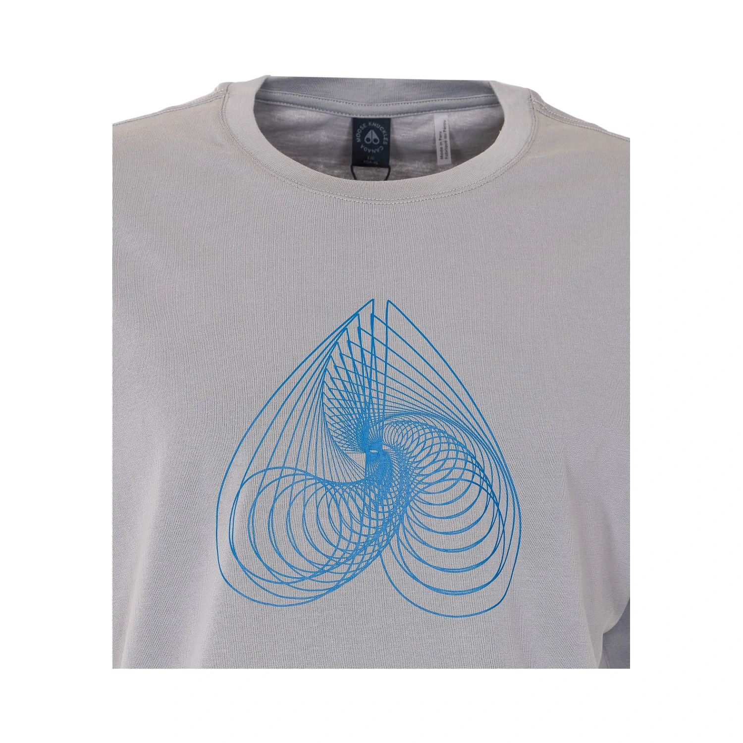 Moose Knuckles T-shirts and Polos Grey