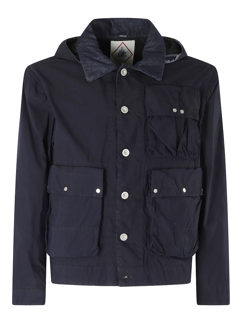 OUTERWEAR MEDIUM JACKET IN 50 FILI INDIGO