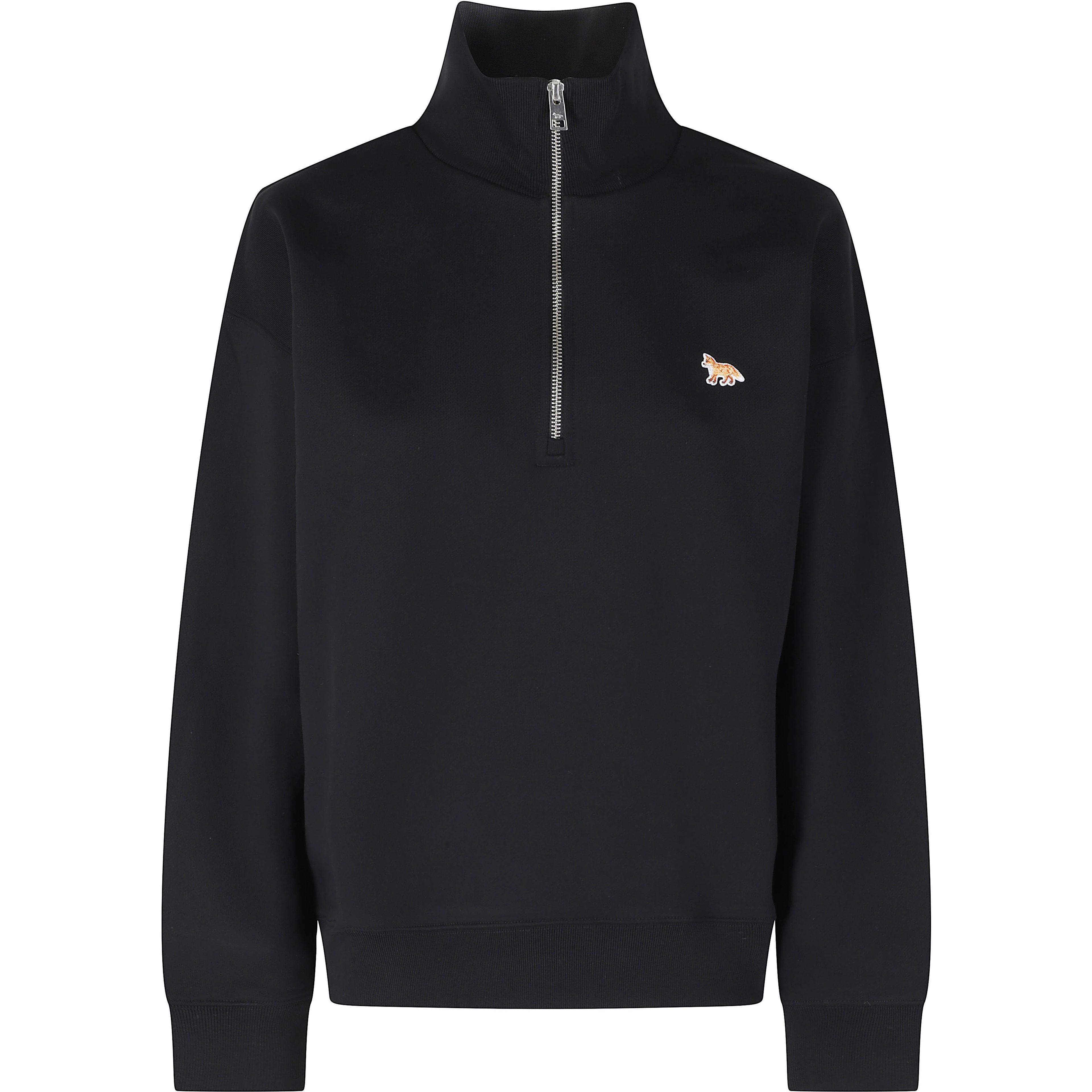 BABY FOX HALF ZIPPED SWEATSHIRT