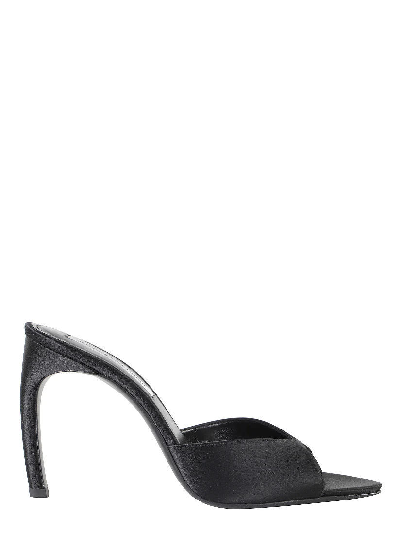 100MM HARLOW OPEN TOE MULE