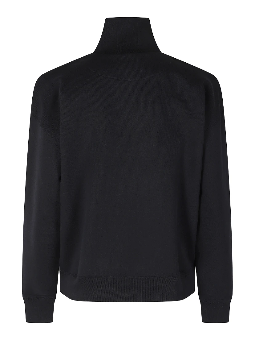 BABY FOX HALF ZIPPED SWEATSHIRT