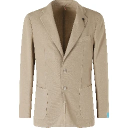 GABARDINA MONOPETTO IN ICE COTTON