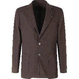 GABARDINA MONOPETTO IN ICE COTTON