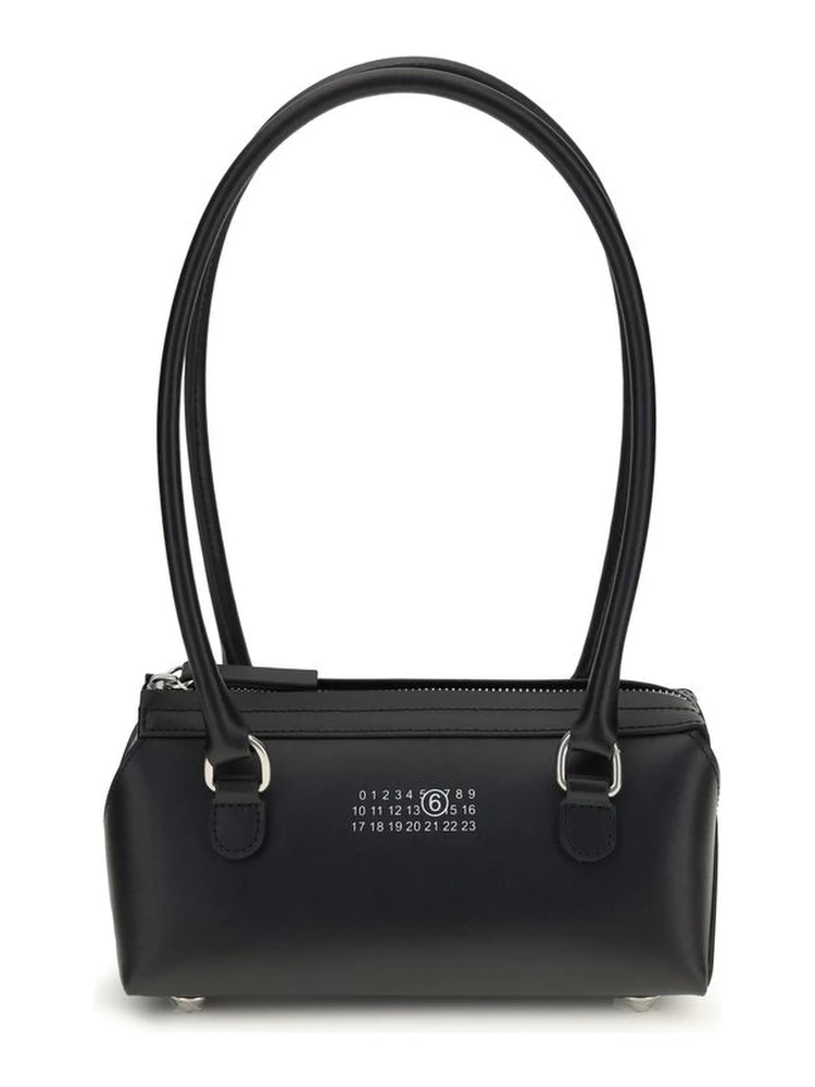 Black Calf Leather Bos Taurus Shoulder Bag