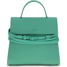 Bicolor Synthetic Handbag