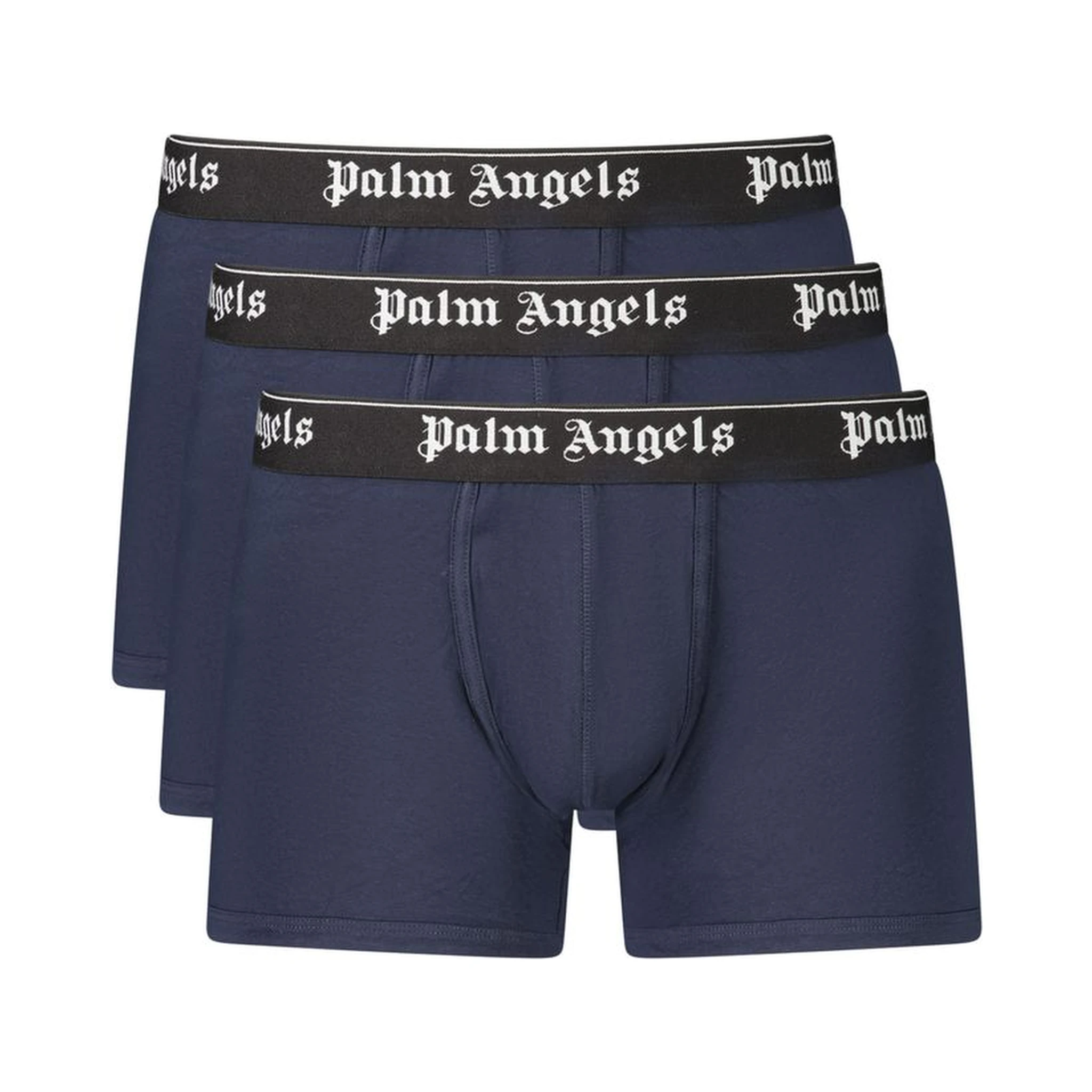 Blue Cotton Men's Boxer