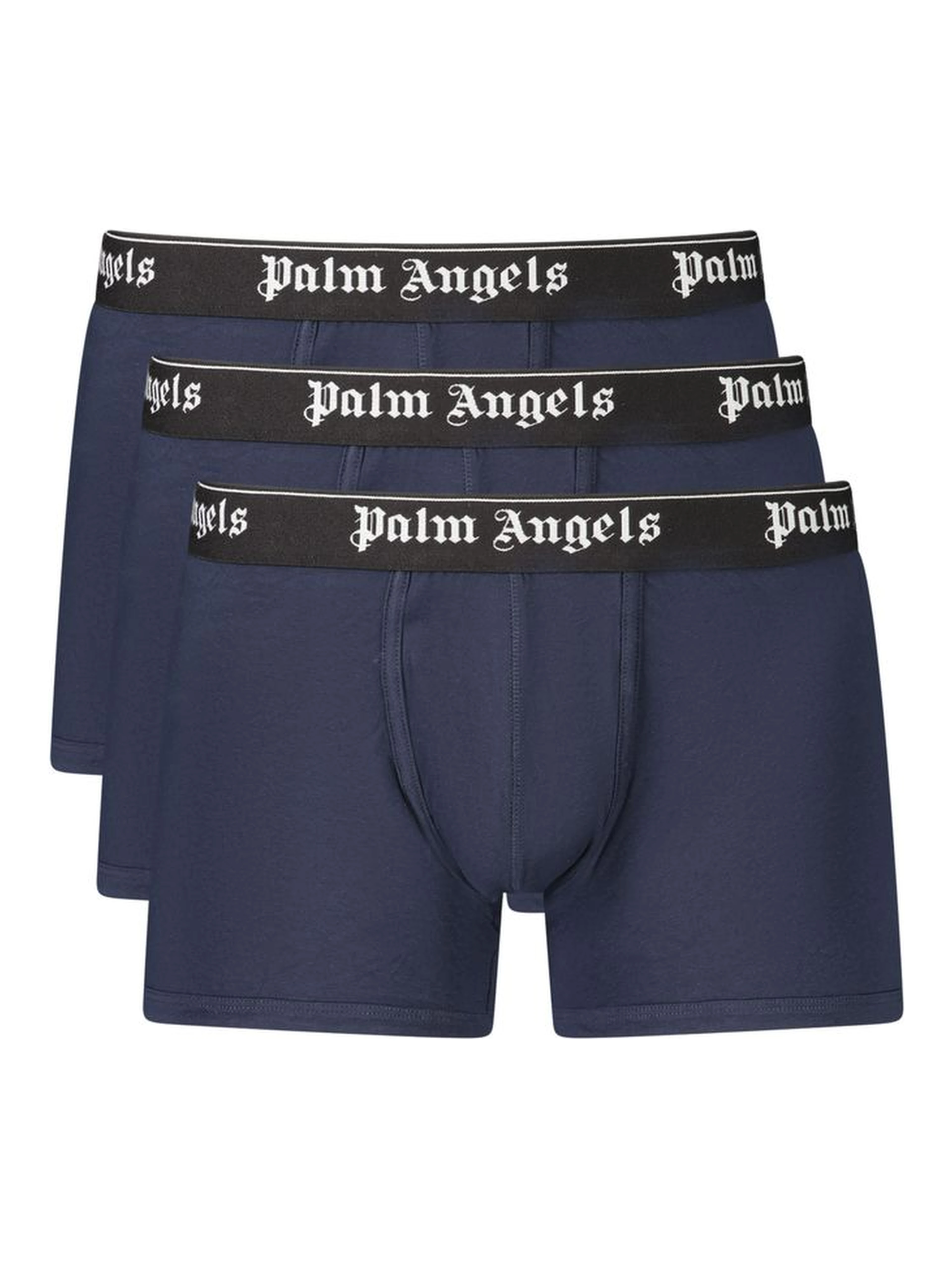 Blue Cotton Men's Boxer