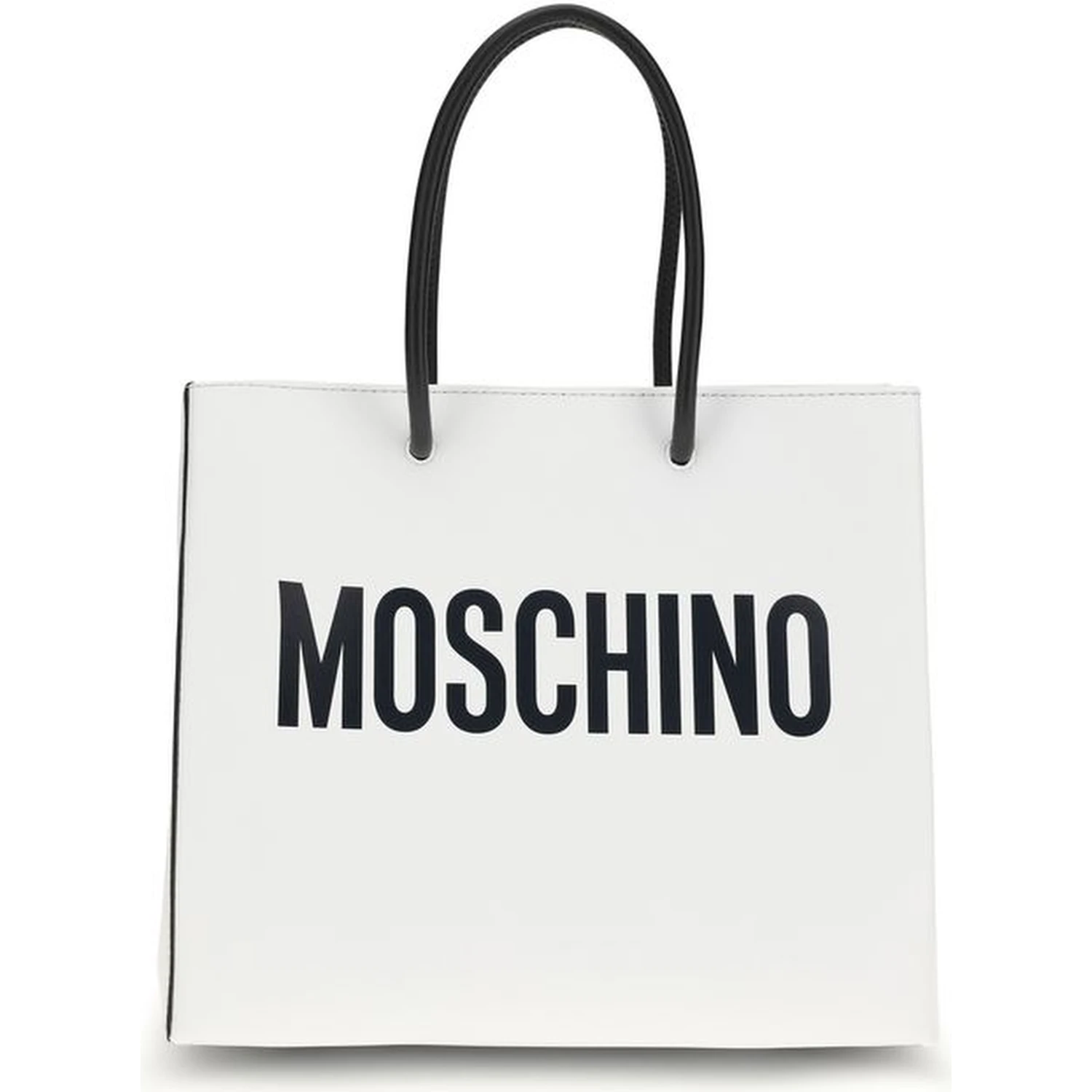 White Calf Leather Bos Taurus Handbag