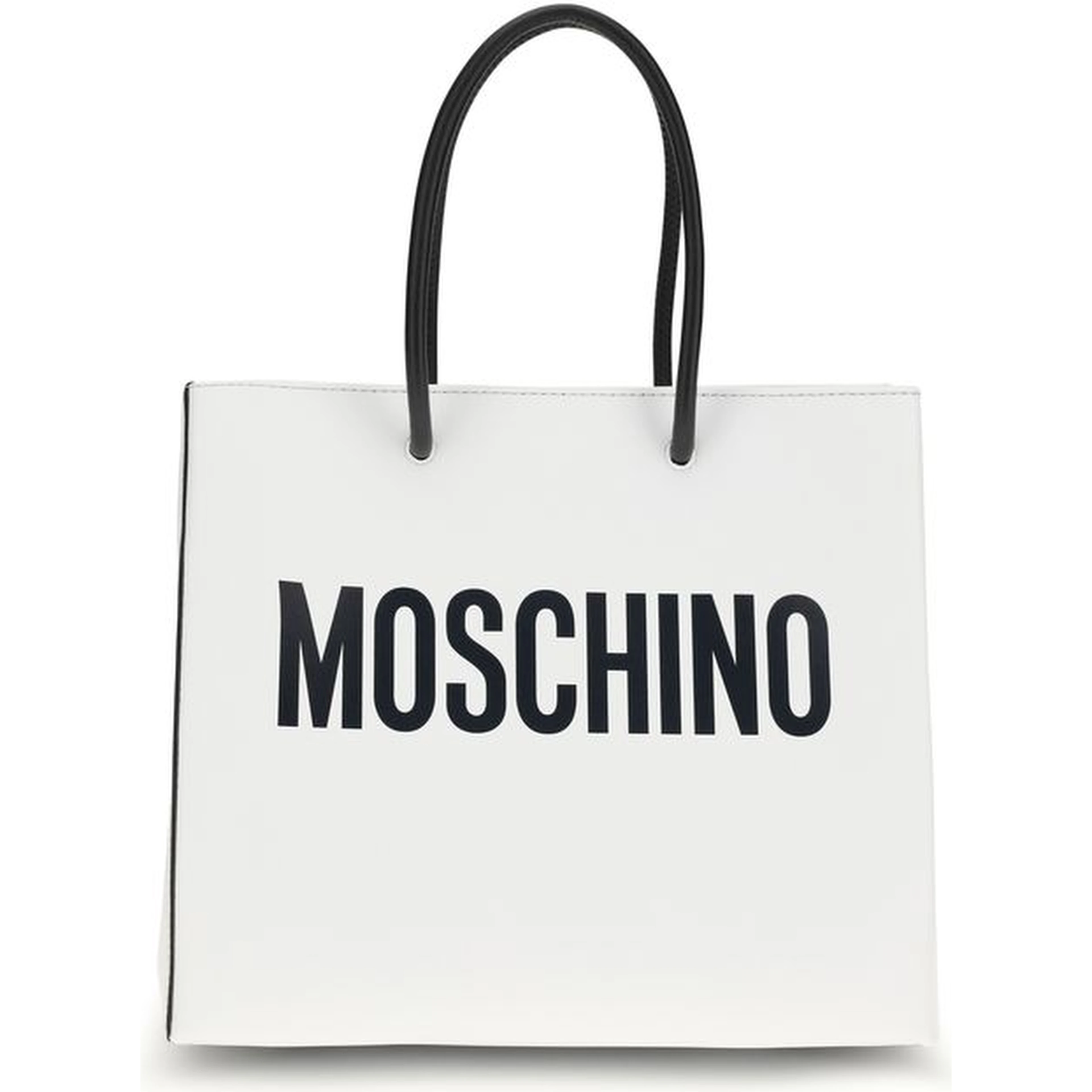 White Calf Leather Bos Taurus Handbag