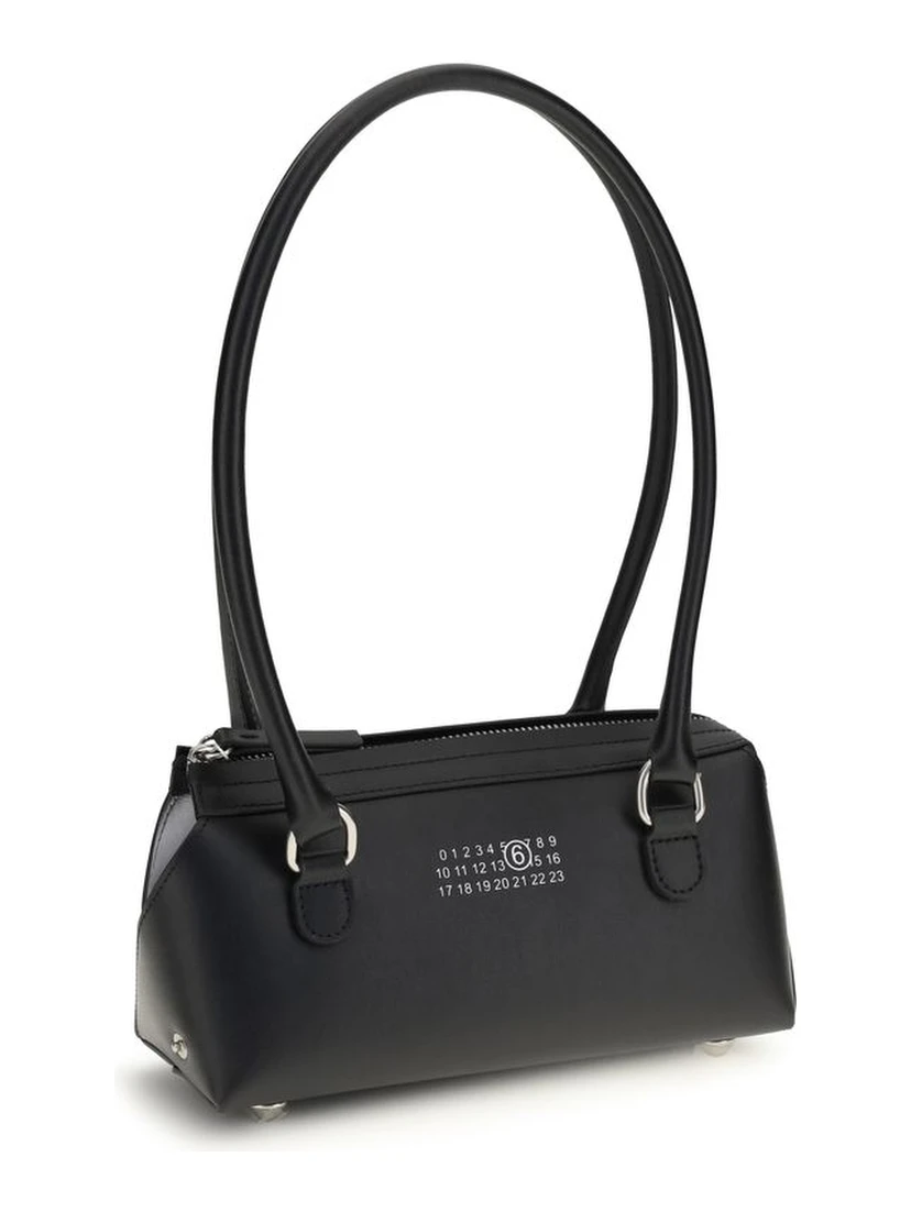 Black Calf Leather Bos Taurus Shoulder Bag