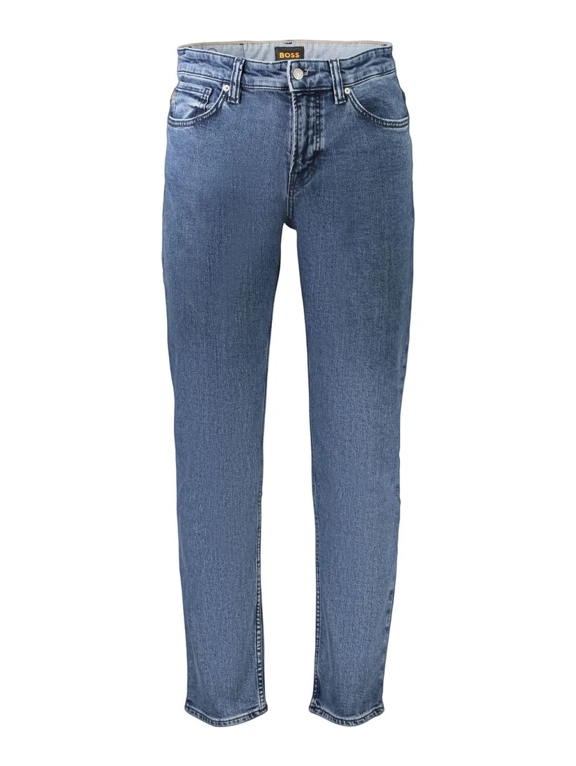 Blue Cotton Men's Jeans