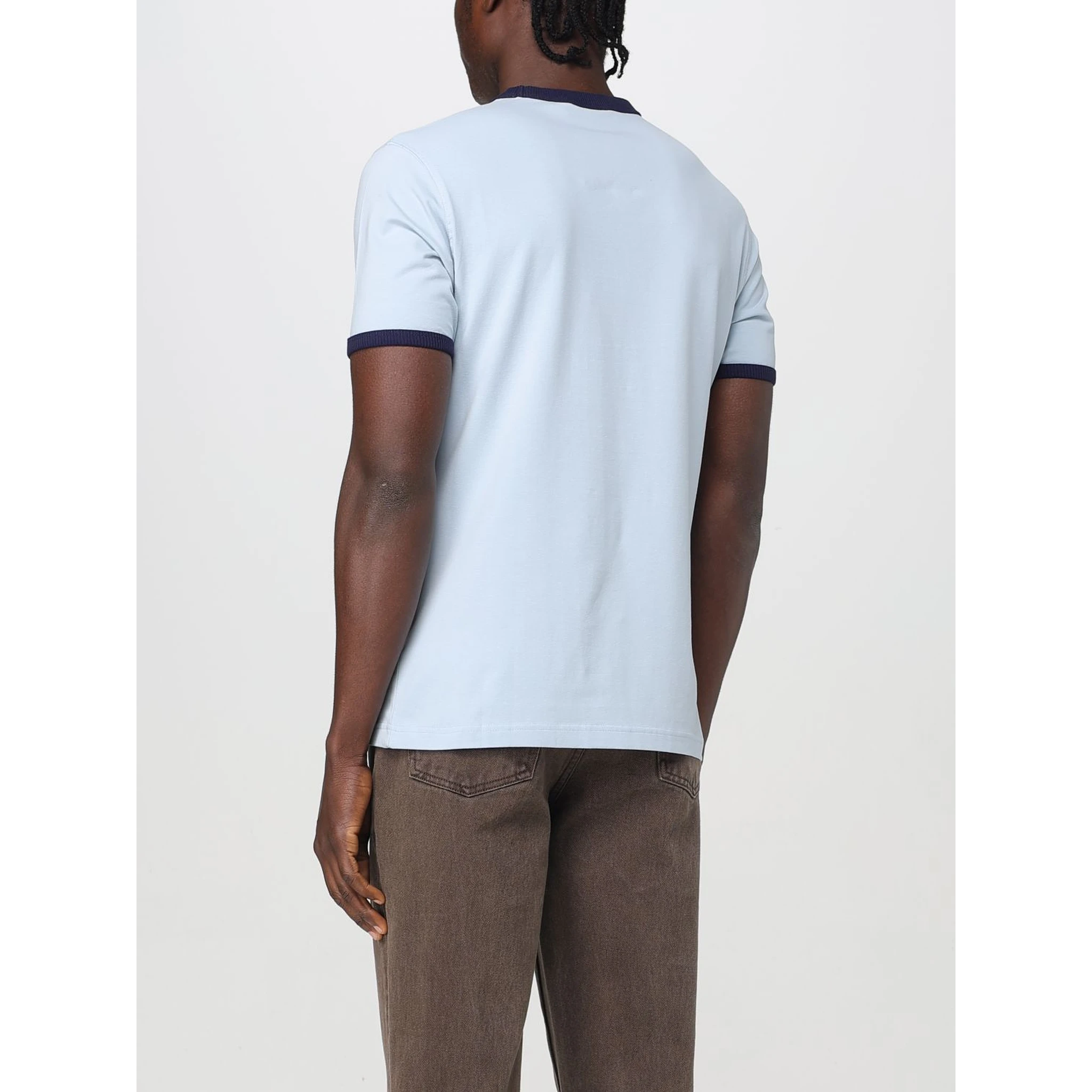Blue Cotton T-Shirt