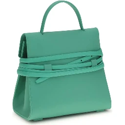 Bicolor Synthetic Handbag