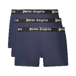 Blue Cotton Men's Boxer
