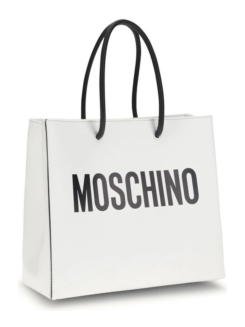 White Calf Leather Bos Taurus Handbag