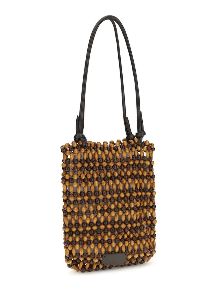 Brown Wood Shoulder Bag alternative