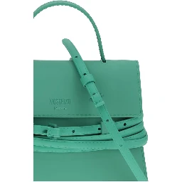 Bicolor Synthetic Handbag