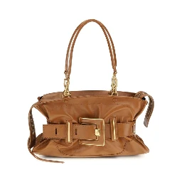 Brown Calf Leather Bos Taurus Handbag