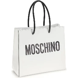 White Calf Leather Bos Taurus Handbag