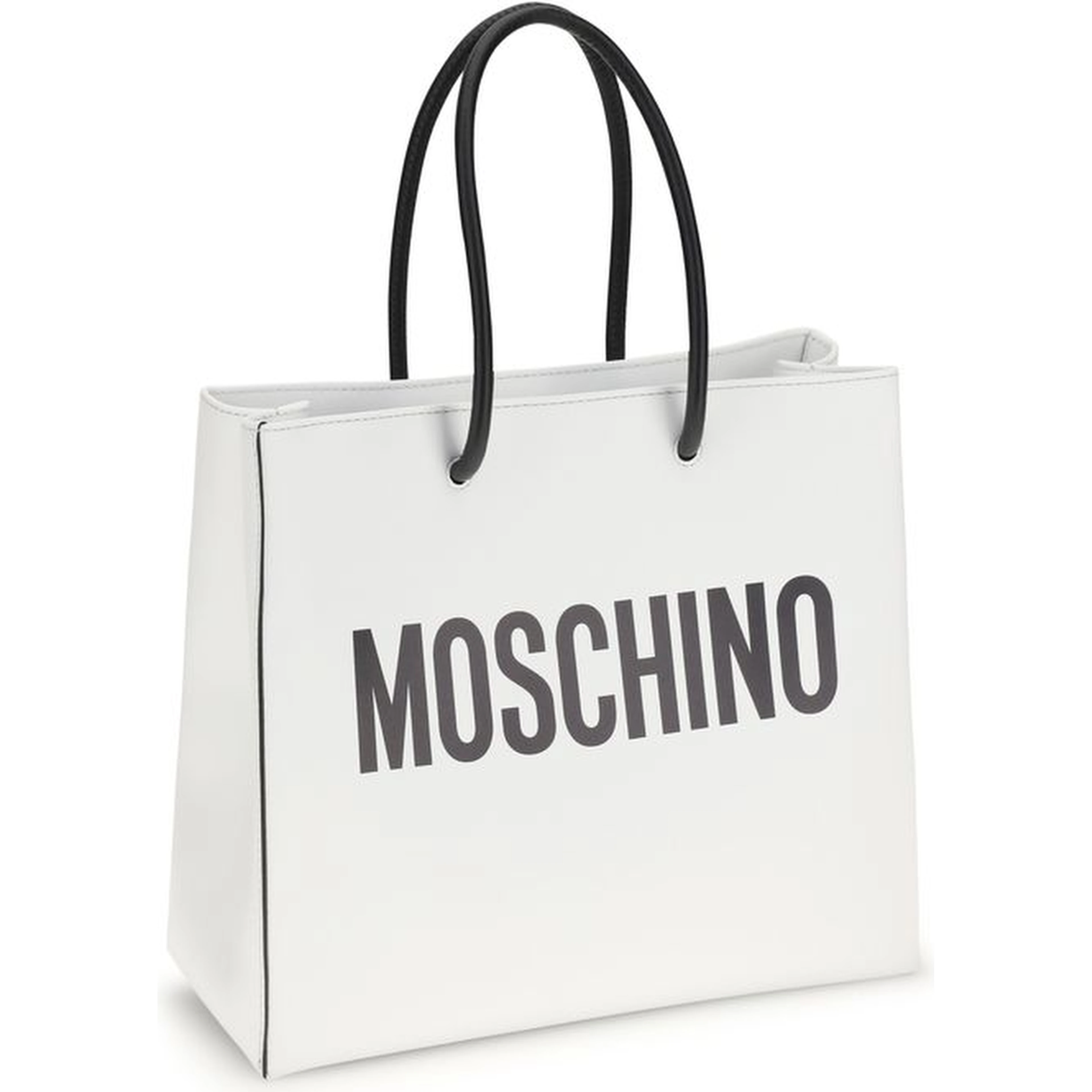 White Calf Leather Bos Taurus Handbag