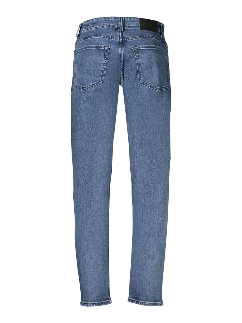 Blue Cotton Men's Jeans