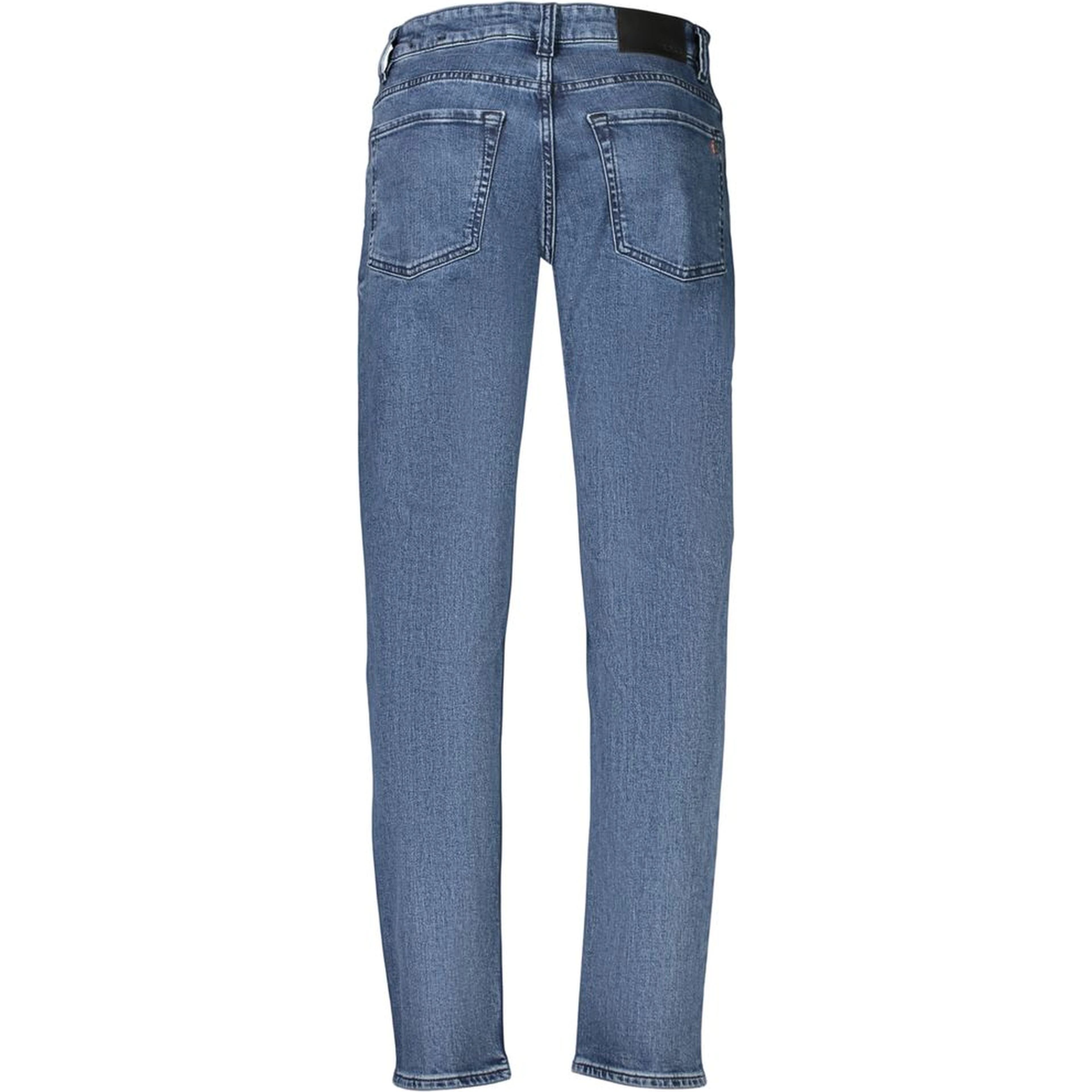 Blue Cotton Men's Jeans