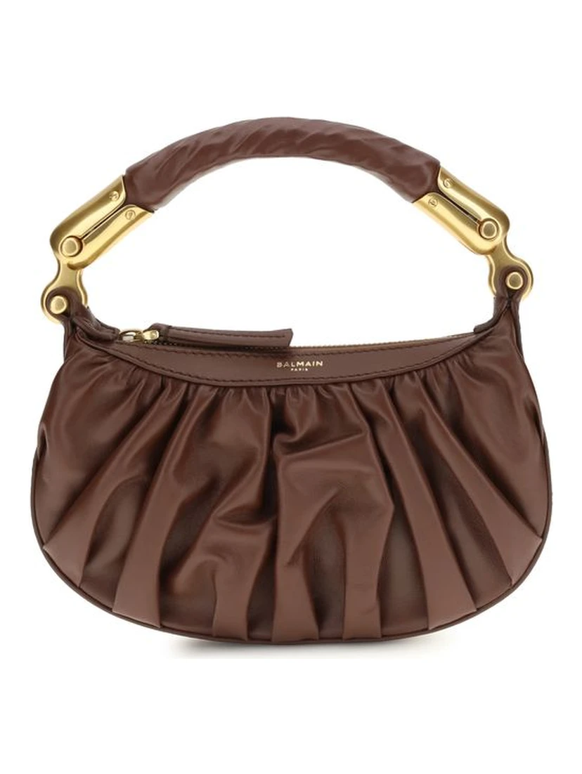 Brown Calf Leather Bos Taurus Shoulder Bag