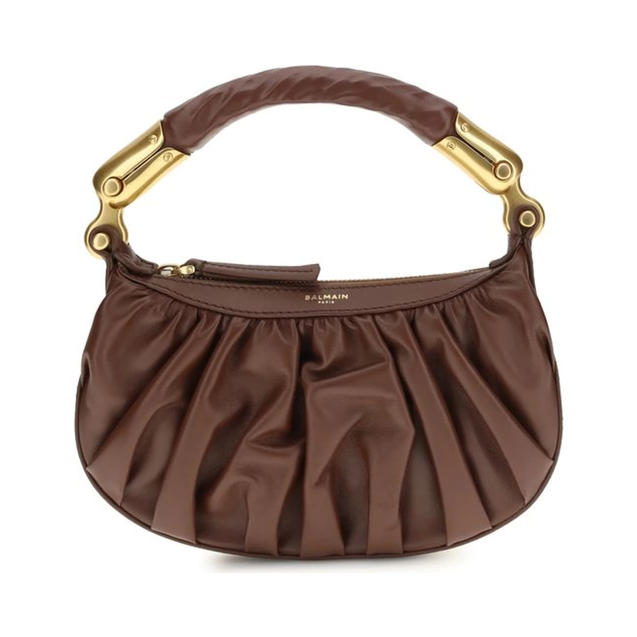 Brown Calf Leather Bos Taurus Shoulder Bag