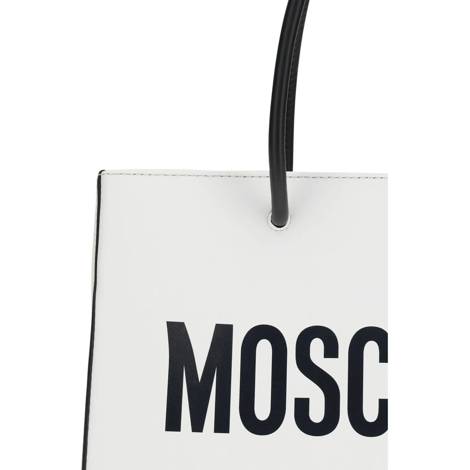 White Calf Leather Bos Taurus Handbag