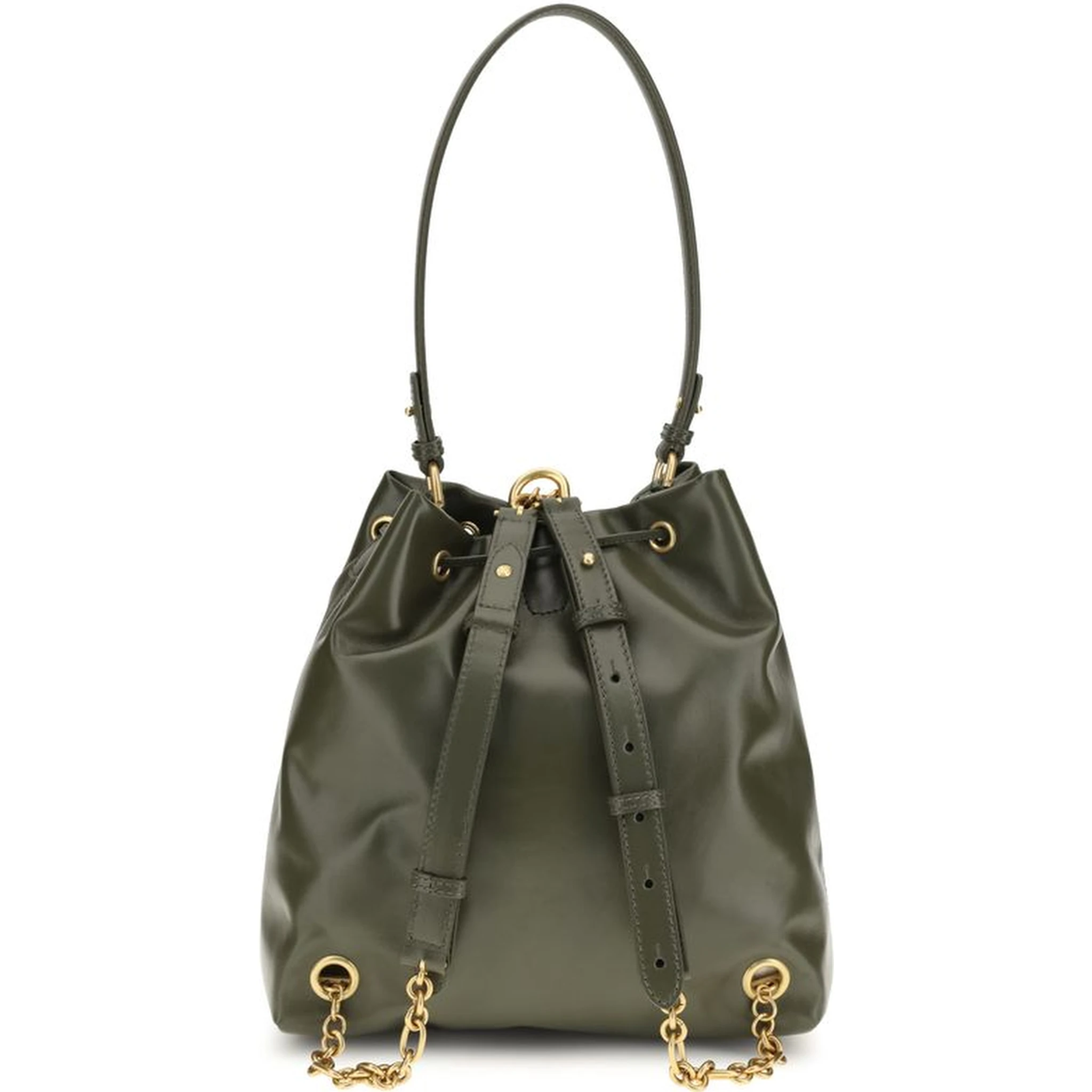 Bicolor Calf Leather Bos Taurus Backpack