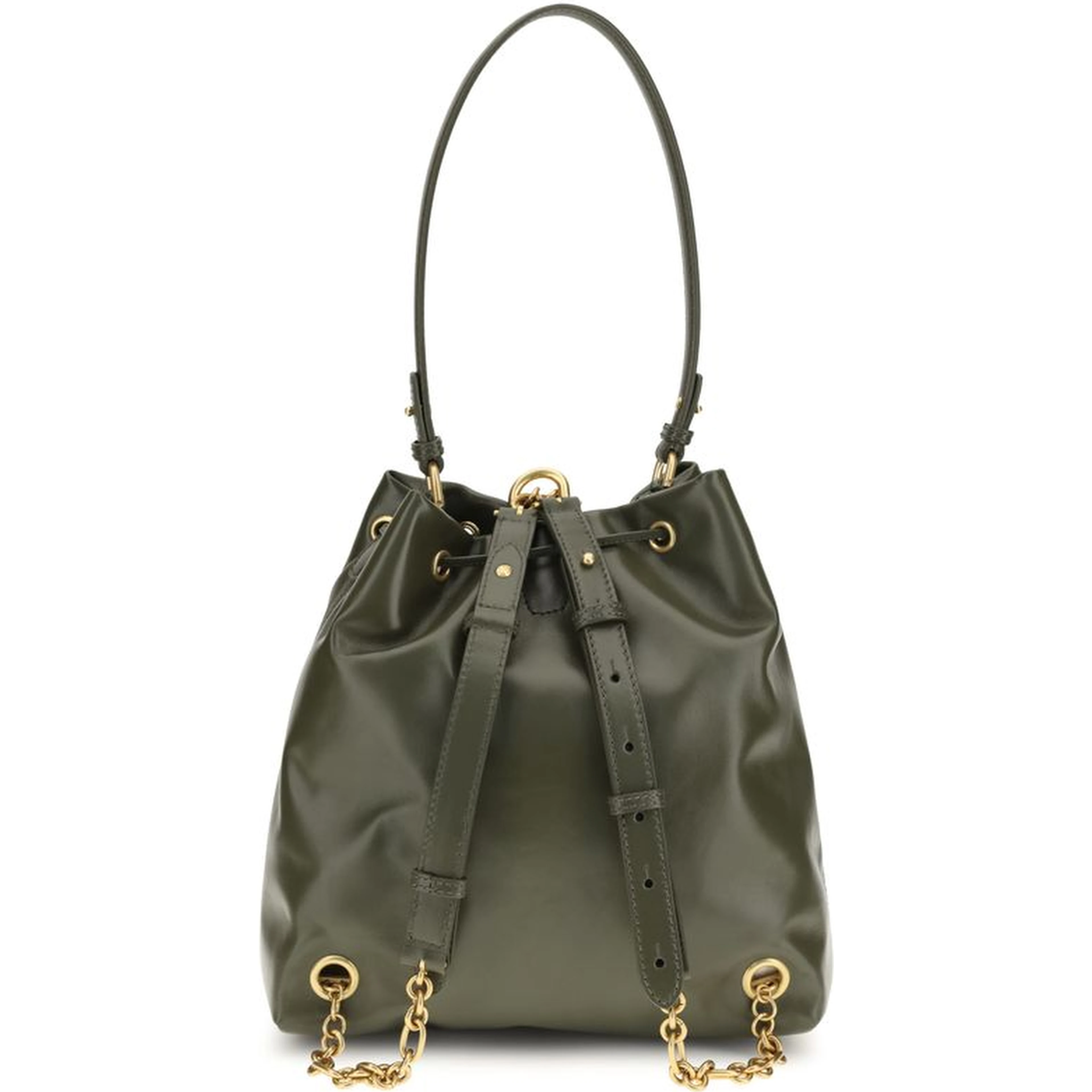 Bicolor Calf Leather Bos Taurus Backpack